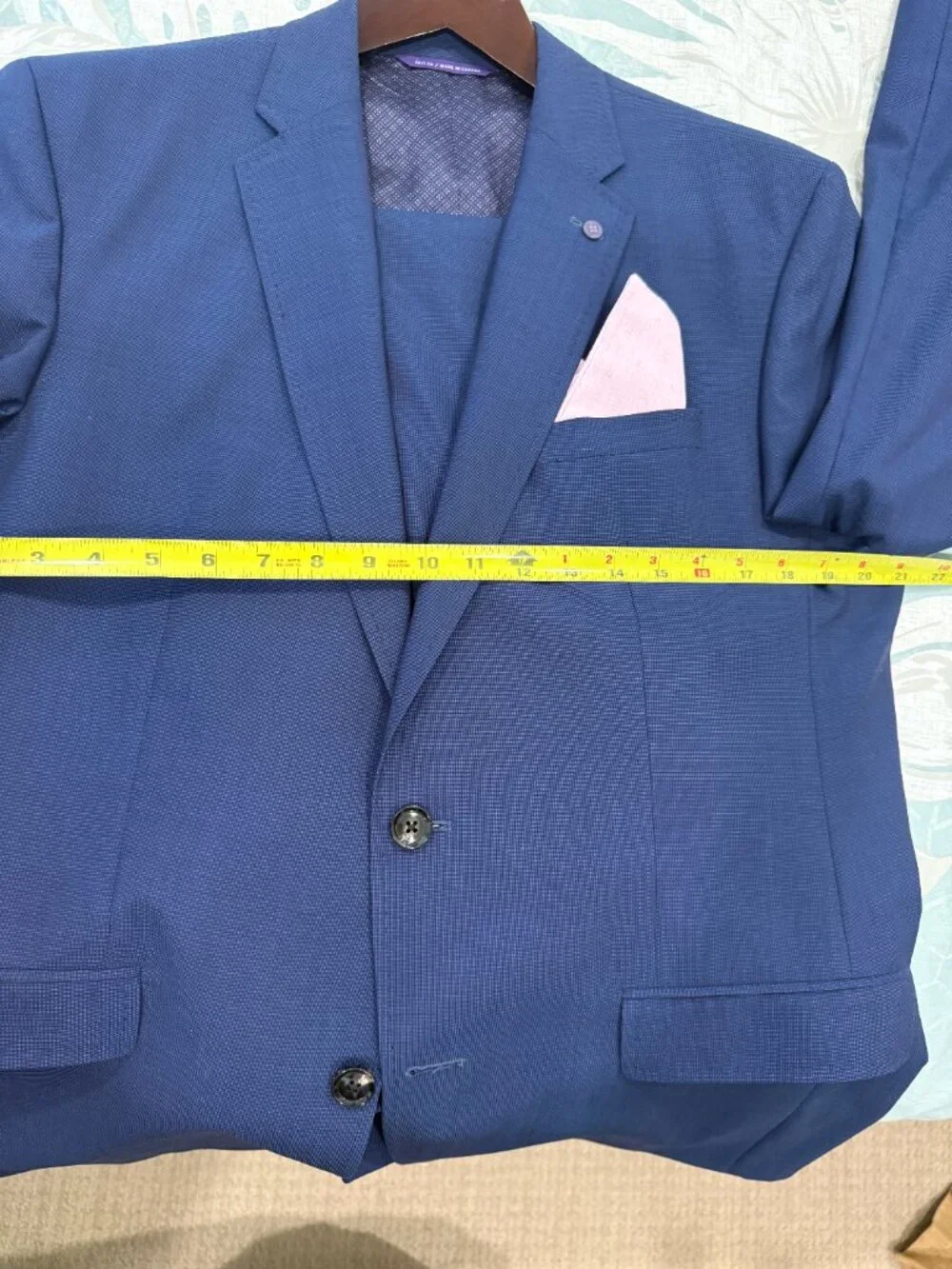 Suit: Ted Baker London, Jay CT Endurance, Navy Blue, 100% Wool